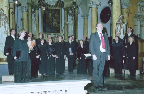 Nederlands Kamerkoor en Stephen Layton, foto Martin Nota